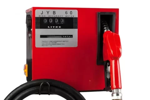 220V ACFD60A Diesel Fuel Transfer Pump Kit with nozzle and hose