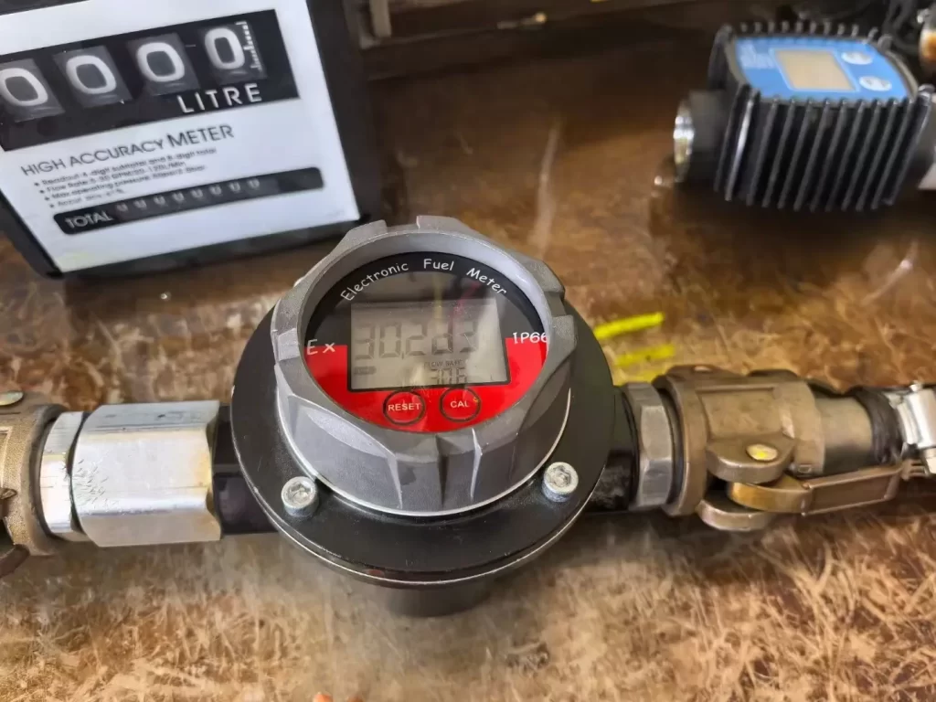 Aluminum BSP/ NPT 1” 100L/Min flow meter