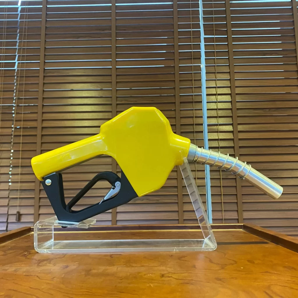 Yellow Aluminum BSP 3/4” 11B Automatic Shut Off Fuel Nozzle