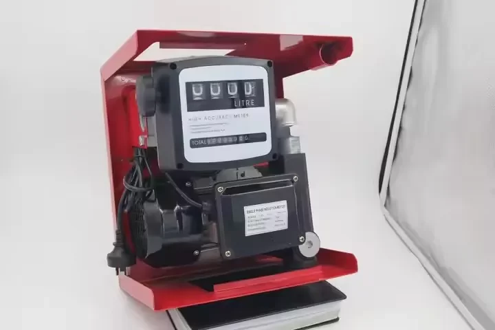220V ACFD80 Diesel Fuel Transfer Pump Kit With FM-120 flow meter