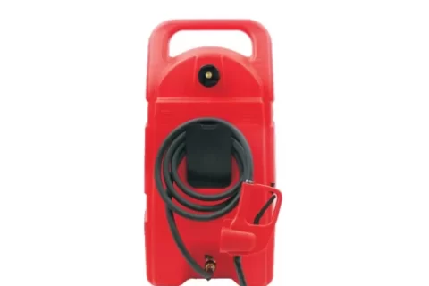 53L EPDM Portable Manual Fuel Transfer Tank with Manual nozzole + 4m rubber hose
