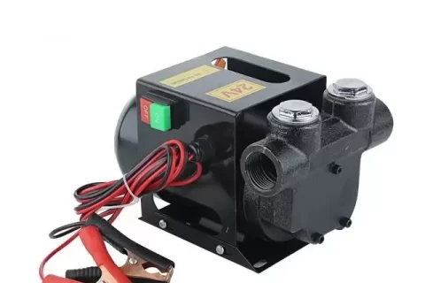 1” Cast iron 24V 70L/Min 550W DCYP70 Diesel Fuel Transfer Pump With 2m long cable and clips