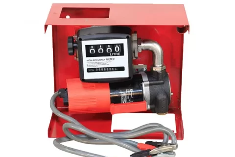 12V 200W DCFD60 Diesel Fuel Transfer Pump Kit with Nozzle and Hose
