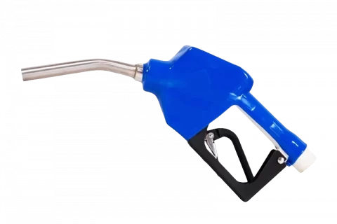 Blue 3/4” Plastic Automatic ADblue Nozzle