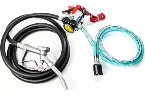 24v DCFD40A Diesel Fuel Transfer Pump Kit with 13A Nozzle and 6M Hose