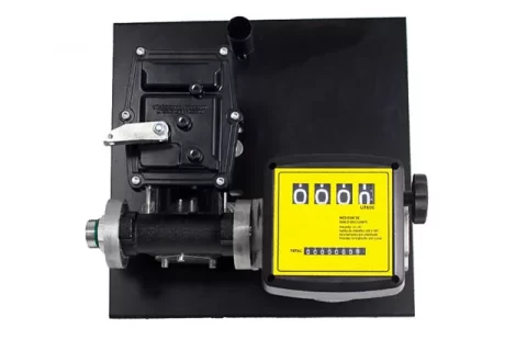 24V DCEX60 Gasoline Petrol EX-proof Pump Kit with FM-120 flow meter