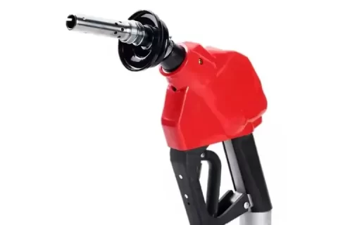 Aluminum M34X1.5mm Red 40L/min VP Series Automatic Fuel Nozzle
