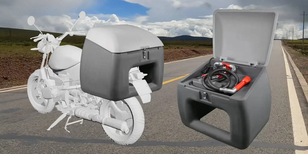 DC-EX200 12V DTK80 Portable Motorbike Tank