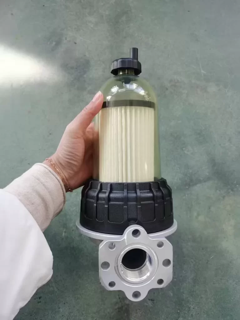 Aluminum papper BSP 1”GL-8-Y Fuel Filter