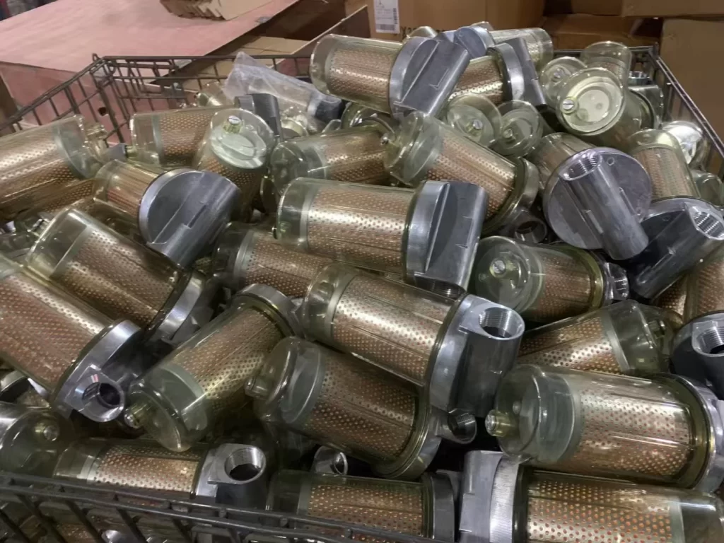 Aluminum NPT 1” papper GL-7-Y Fuel Filter