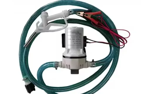 1” 24V EPDM DCAD40 DC ADblue Pump Kit with plastic nozzle and 2m delivery hose + 4m delivery hose