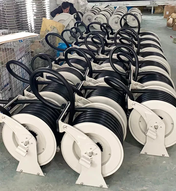 HRD1115 Heavy Fuel Hose Reel with Spring rewind